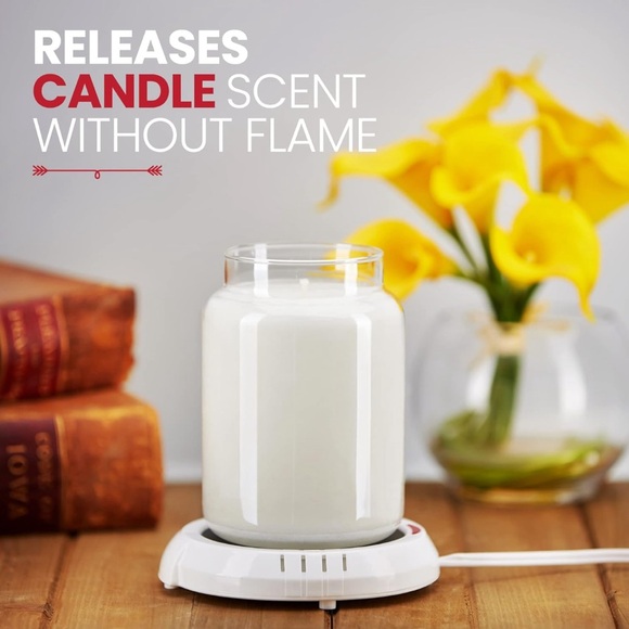 NEW Electric Wax Warmer Plate | NIB Plug-In Office Candle Melter Coffee Beverage - Picture 3 of 5